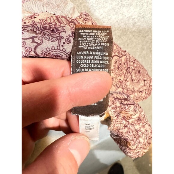 Knox Rose Cardigan Sweater Women's XL Multicolor Floral 100% Rayon Open Front - Picture 8 of 11